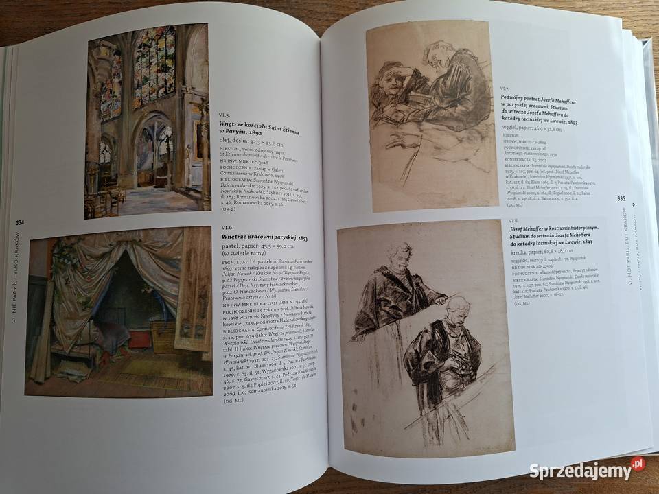 Wyspiański Katalog wystawy dzieł ze zbiorów sztuka, kultura i etnologia małopolskie Kraków sprzedam