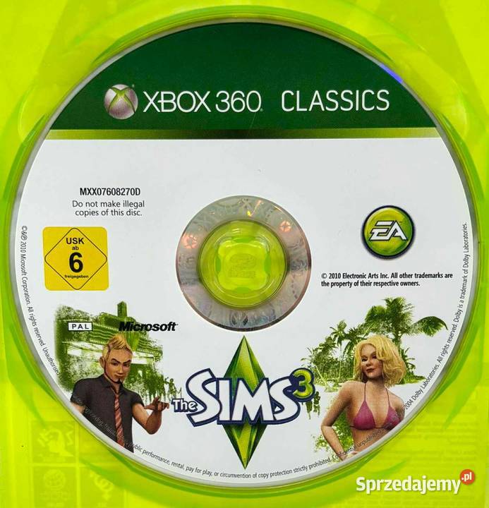 The Sims 3 Xbox 360 Elbląg