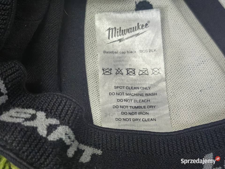 Milwaukee Czapka z daszkiem czarna SM 4932493095 Inczew