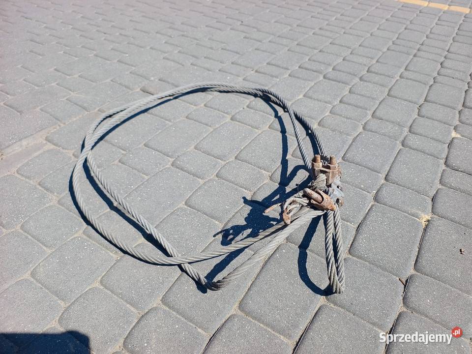 Lina Holownicza Stalowa fi 13mm 50m zawiesie Siostrzytów