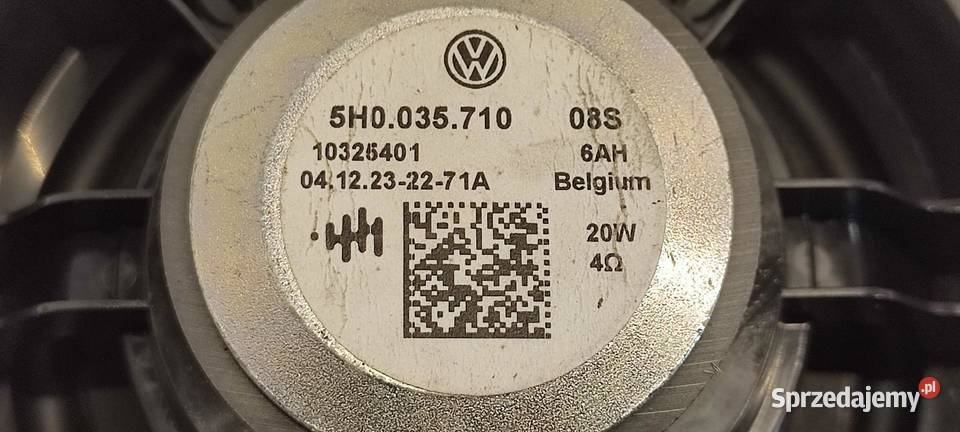 VW GOLF VIII GŁOŚNIK DRZWI TYŁ 5H0035710
