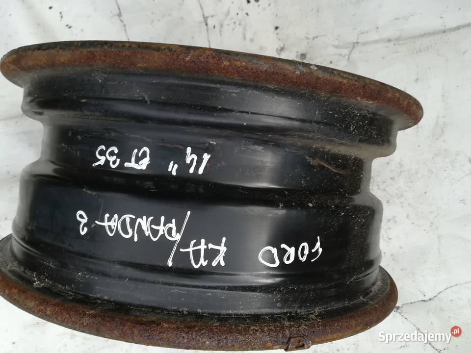 Felga stalowa 144x98 Ford KA II RU8 Fiat 500 Koła i felgi Łódź