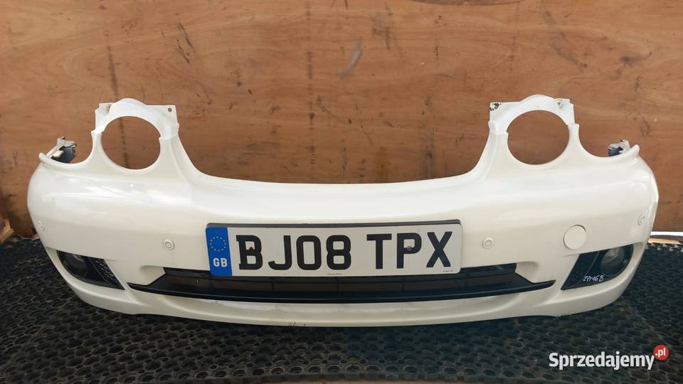 JAGUAR STYPE FL ZDERZAK PRZÓD HALOGEN NEG Zbierkowo