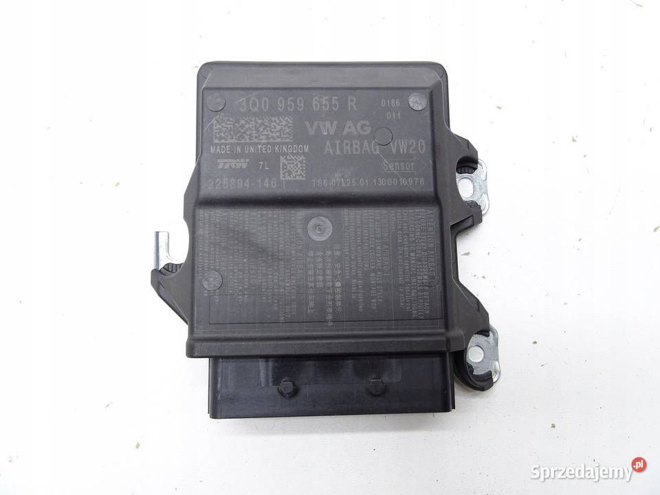 STEROWNIK SENSOR AIRBAG PODUSZEK POWIETRZNYCH