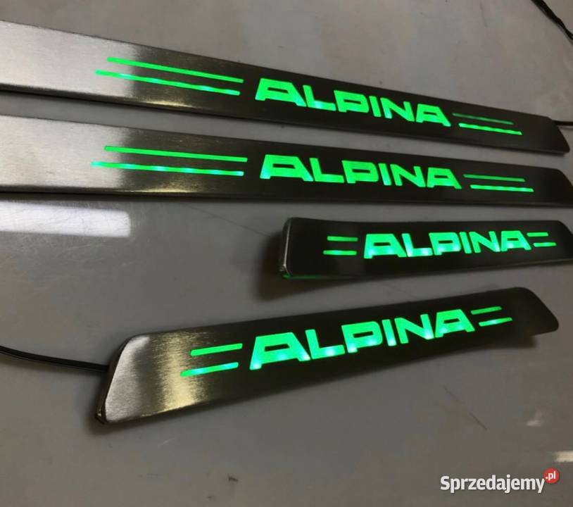 Nakladki na progi LED BMW 5 E39 lubelskie Chełm