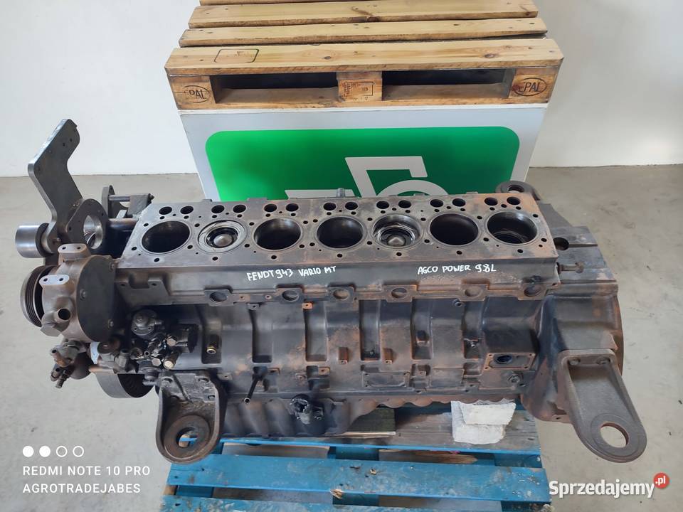 Blok silnika Fendt 943 Vario MT 98L Wilkowo sprzedam