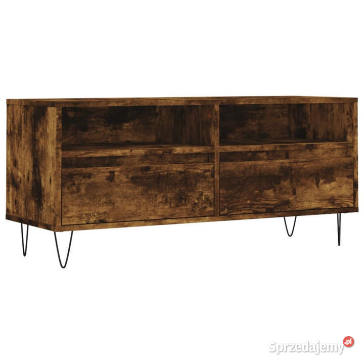 Szafka pod TV przydymiony dąb 100x345x445