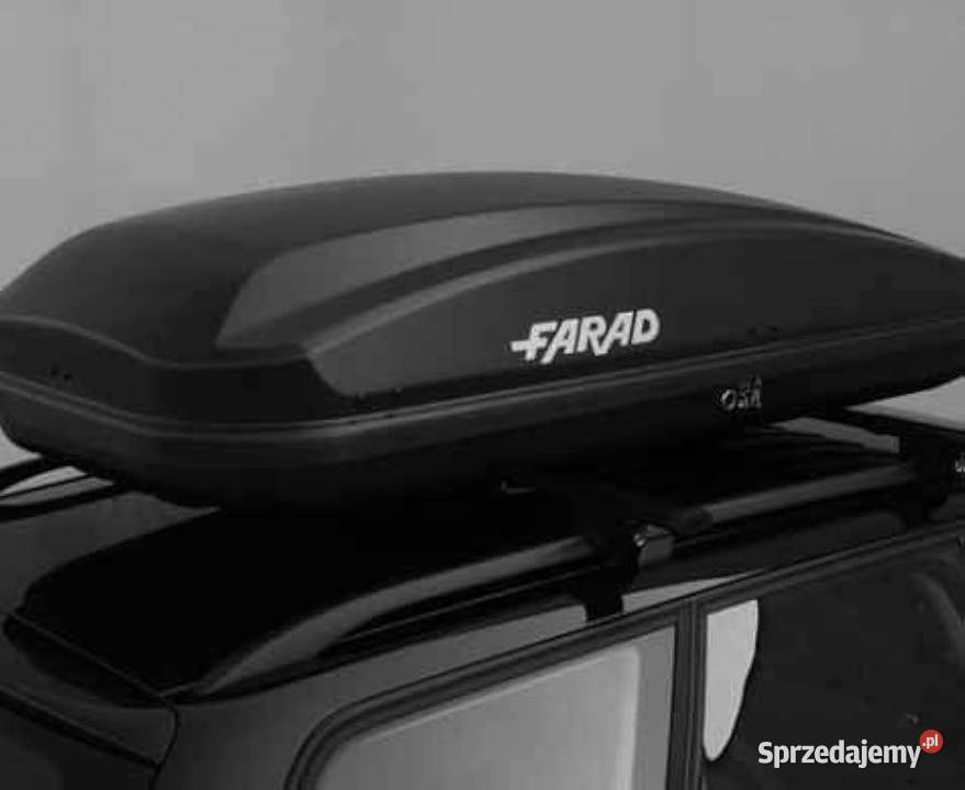 BOX DACHOWY FARAD 430 L CZARNY 180 x 78 x 40 nie mazowieckie Podkowa Leśna