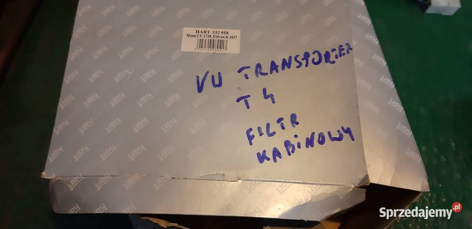 HART 332958 Filtron K1037 VW T4 filtr kabinowy Skarżysko-Kamienna
