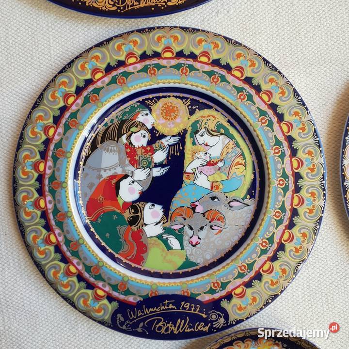 Rosenthal patera Bjorn Wiinblad zestaw 8 Warszawa