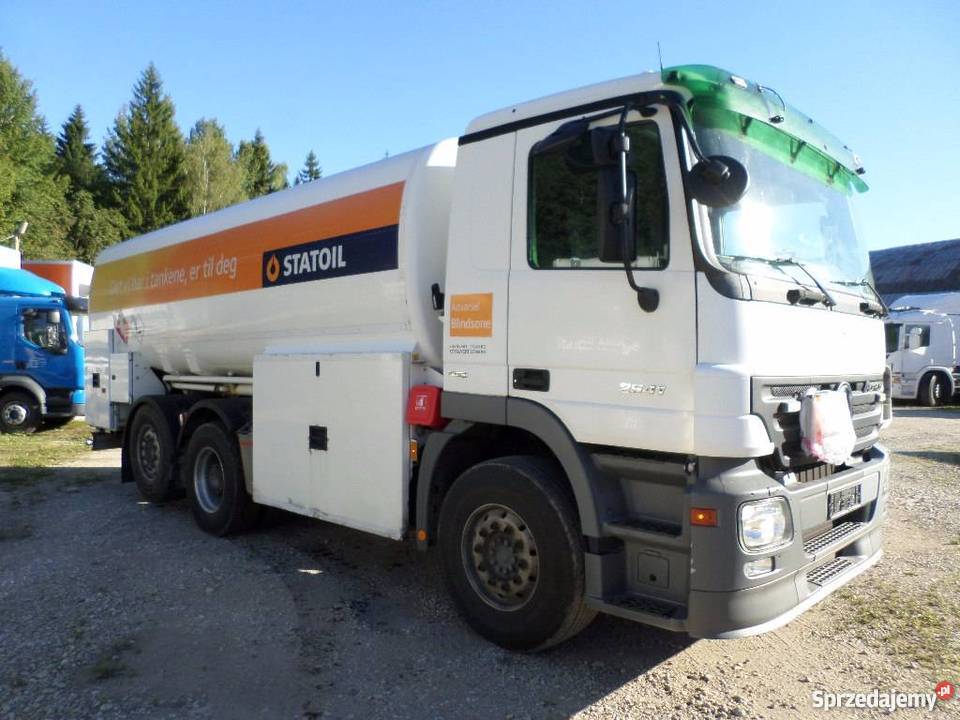MercedesBenz Actros 2541 6x2 Cysterna 20 000 L blokada mostu Marki