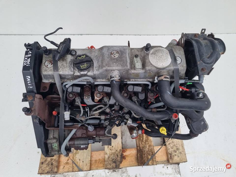 SILNIK BEZ OSPRZĘTU Ford Focus II MK2 18 TDCI Rudka