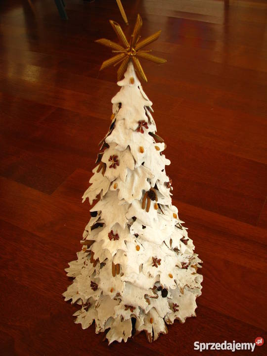 Malinowe bombki choinkowe plastry miodu ozdoby Krapkowice