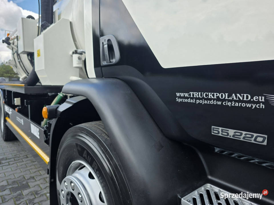 DAF WHALE WUKO KOMBI DO CZYSZCZENIA KANAŁÓW WUKO Daleszyce