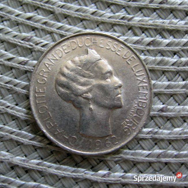 Luksemburg 5 Franków 1962r Kalisz