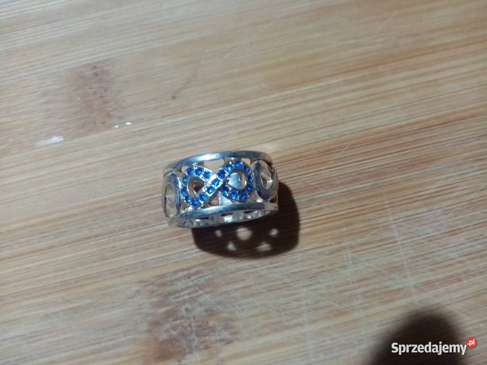 Obrączka sygnet pierścionek Duża fi 2010mm Gruba