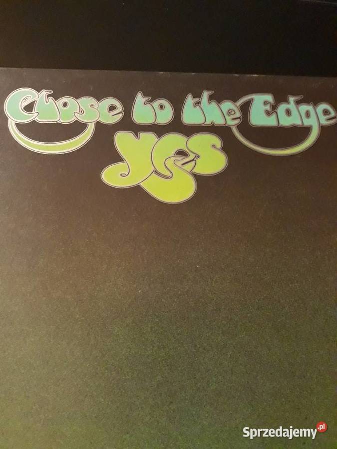 YES CLOSE TO THE EDGE orginał 1972 Kolekcja podkarpackie Rzeszów
