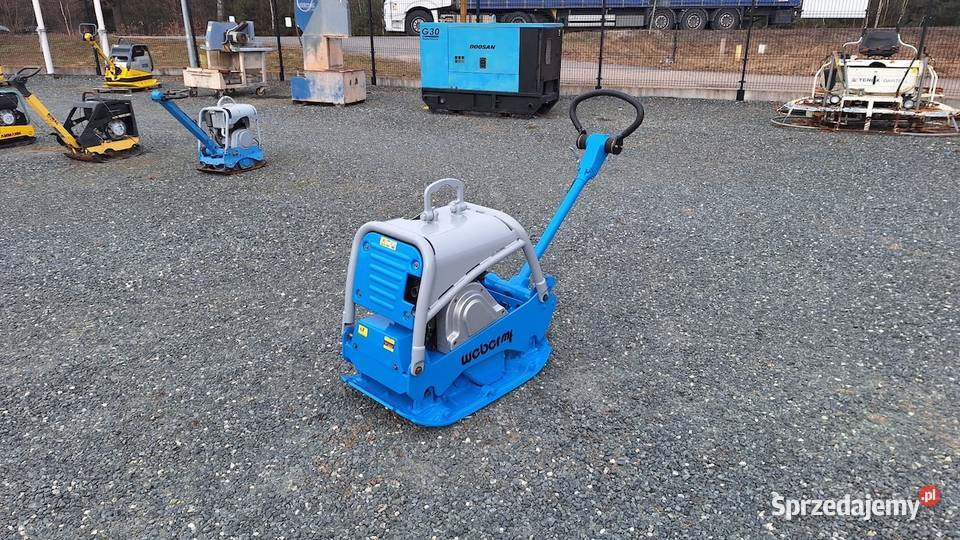 Zagęszczarka Płyta Ubijak WEBER CR 5 E 2015 Hatz Rok produkcji 2015 sprzedam