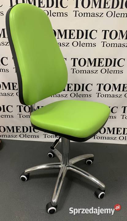 Krzesło fotel lekarski materiał łatwoscieralny Pozostałe Łódź sprzedam