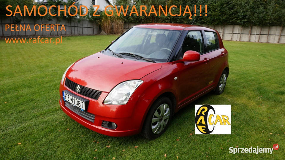 Suzuki Swift zarejestrowany ubezpieczony Zielona Góra