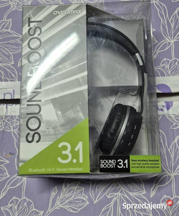Słuchawki nauszne Overmax Sound Boost 31 Białystok