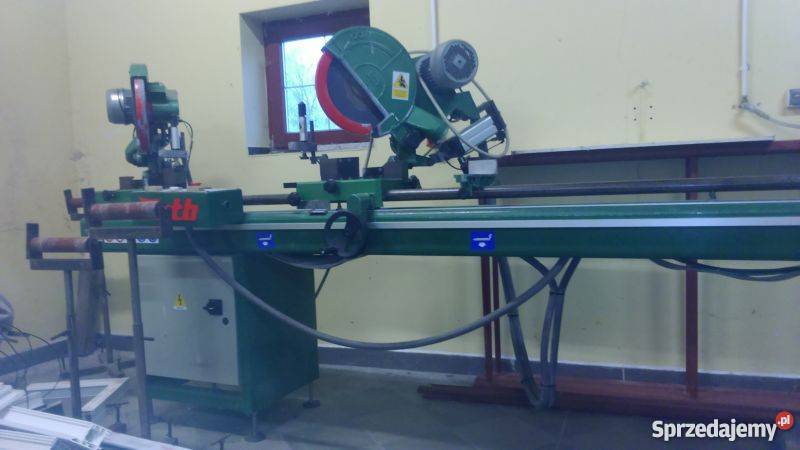 Kompletna linia do produkcji okien PCV Produkcja Milicz