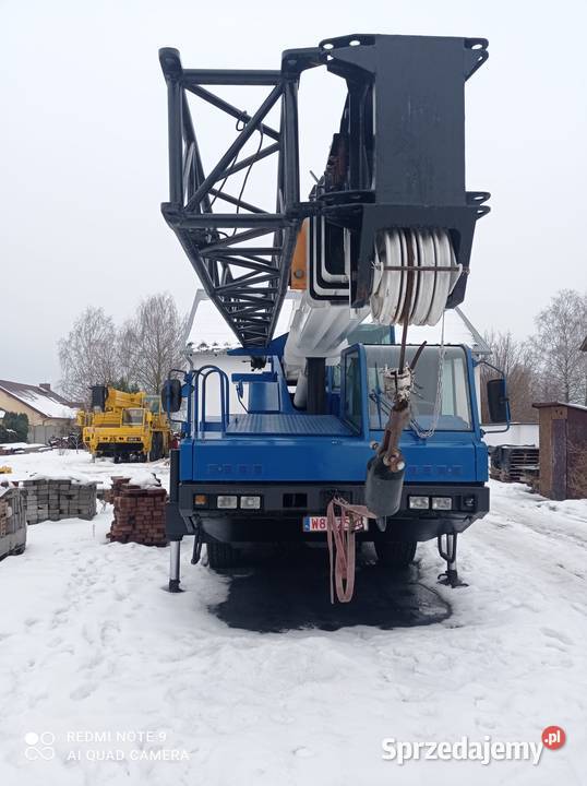 Żuraw mobilny FAUN RTF atf 302 30 ton Kołbiel