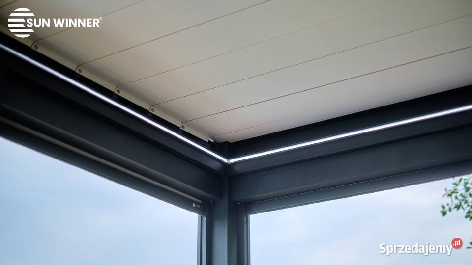 Pergola aluminiowa lamelowa Zielona Góra