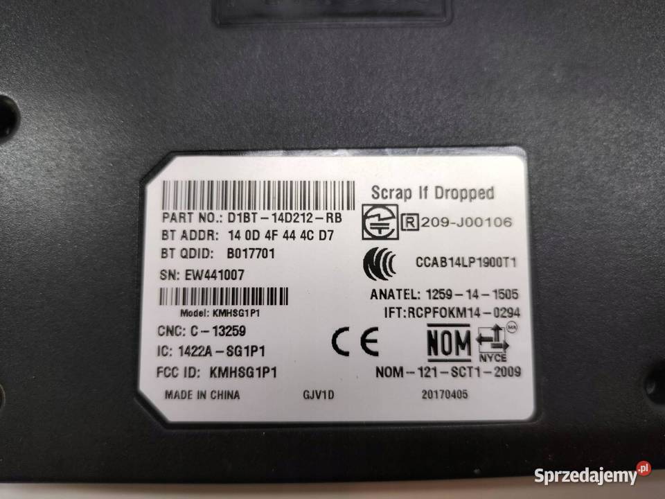 MODUŁ BLUETOOOTH D1BT14D212RB Ford Fiesta Mk7