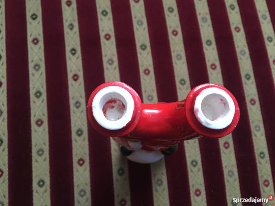 Świeczniki krasnoludki szklane Komplet 3 Dekoracje i ozdoby Katowice