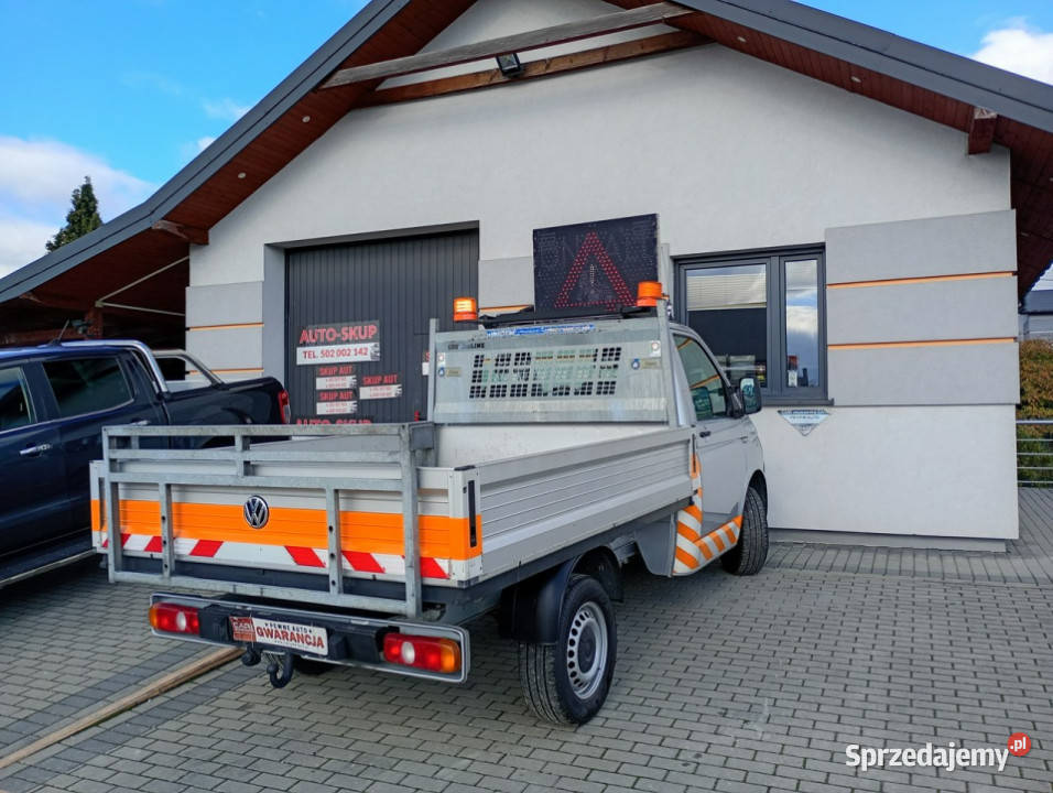 Volkswagen Transporter sygnalizacja świetlna Chełm Śląski