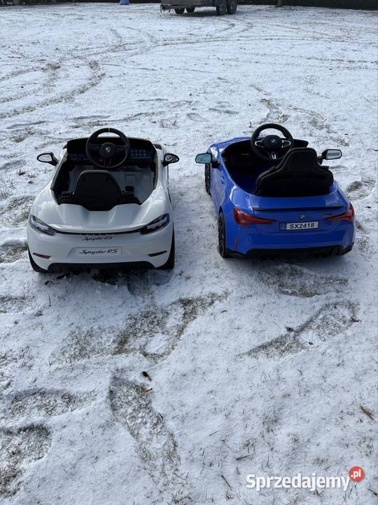 Auta na akumulator dzieci Porsche BMW