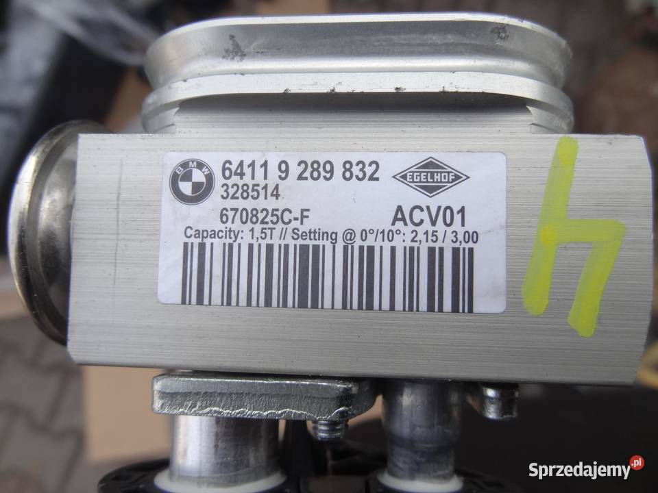 CHŁODNICZKA NAGRZEWNICY BMW F10 F20 F30