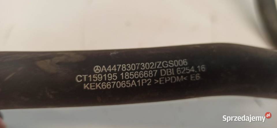 MERCEDES VITO W447 RURA WĄŻ WODY A4478307302 dolnośląskie