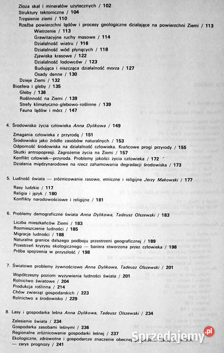 Geografia Ziemia i człowiek Anna Dylikowa Dorota Pozostałe lubelskie Chełm sprzedam