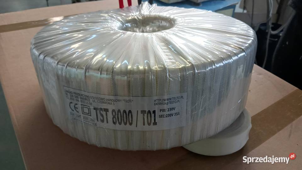 Transformator toroidalny 8000VA TELTO Skierniewice