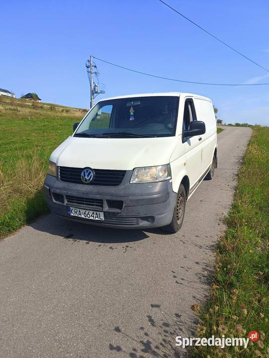 Volkswagen Transporter T5 19 TDI zamiana Samochody osobowe małopolskie Limanowa
