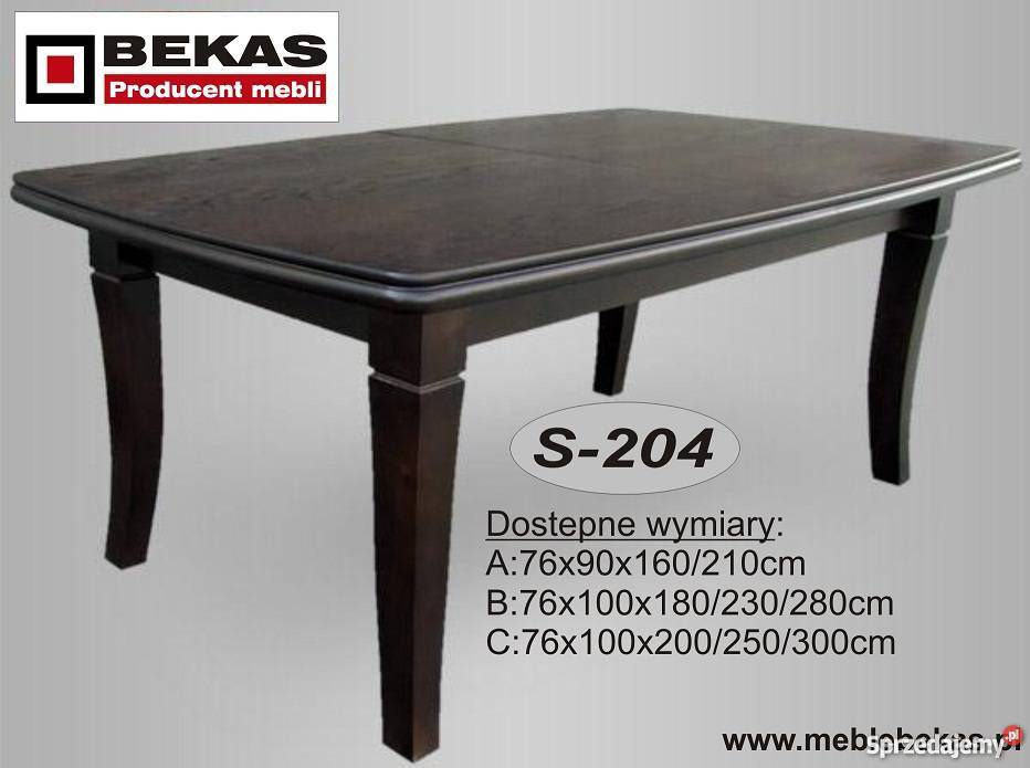 Solidny Stół S23 Dąb Bekas Meble Stoły Krzesła Płock