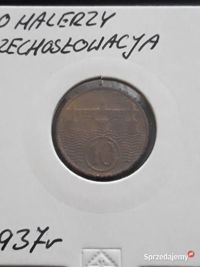 10 Halerzy Czechosłowacja 1937 r sprzedam