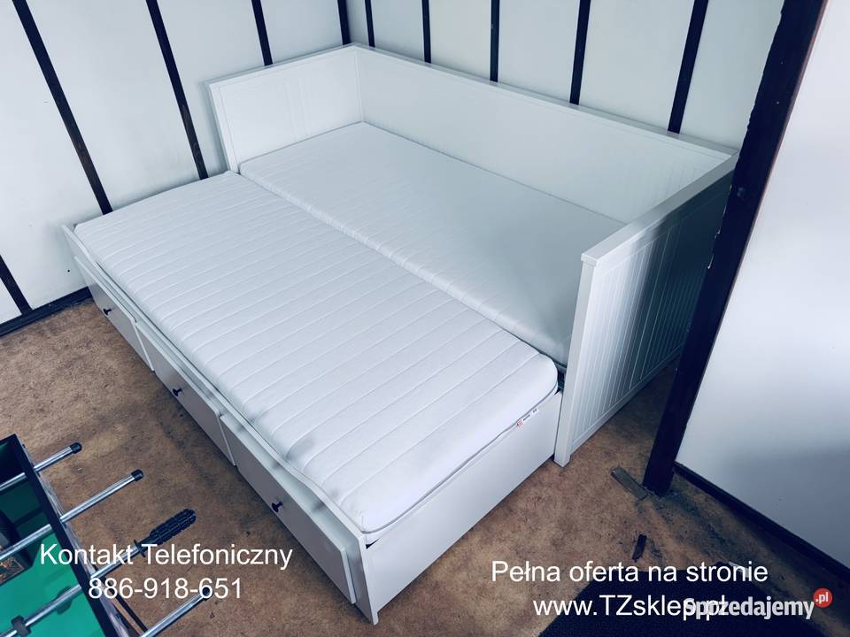IKEA HEMNES Łóżko Leżanka z 3 szufladami 2 Rybnik