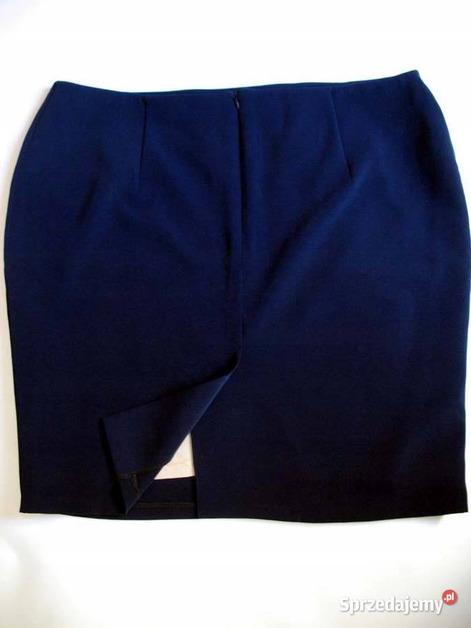 Spódnica elegancka Granatowa 50 5XL biodra 120 Siedlce sprzedam