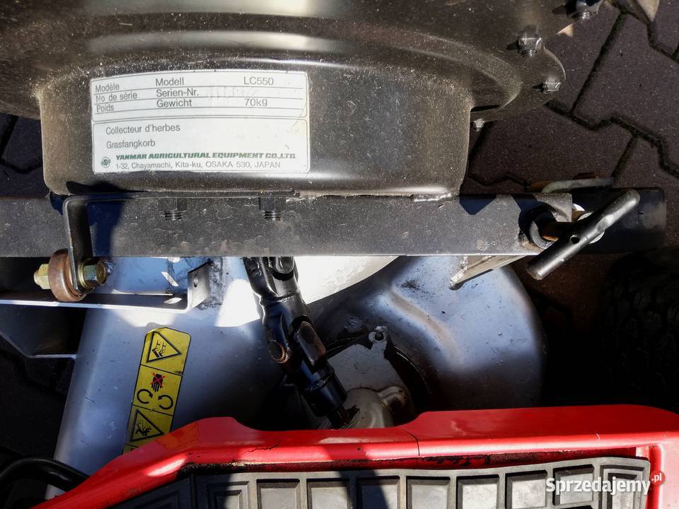 Profesjonalna kosiarka z koszem YANMAR LD18 18 Ogród Kobiele Wielkie