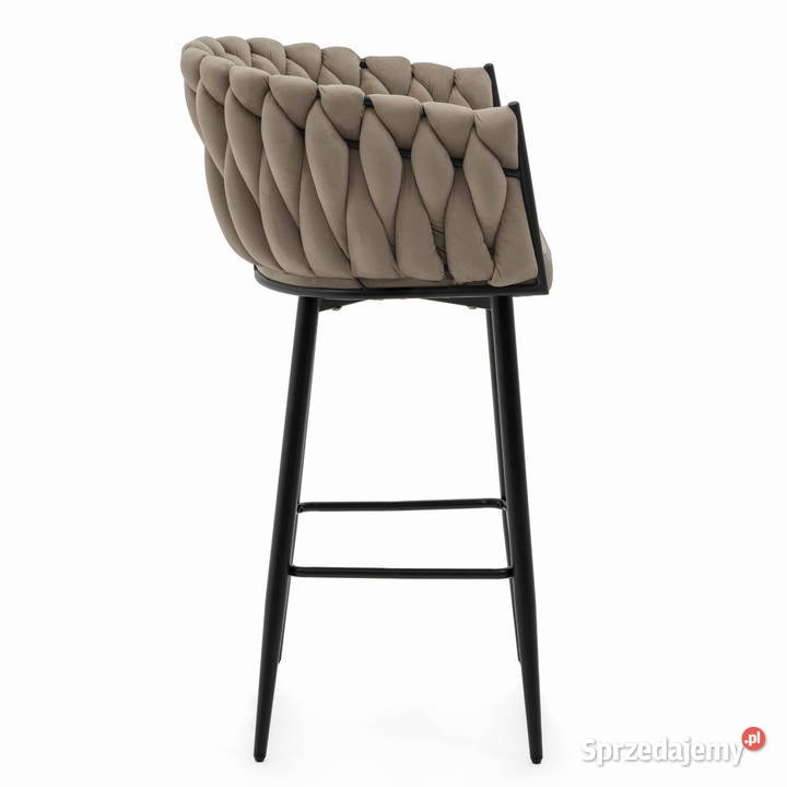 Ciemnobeżowy Hoker Tapicerowany Latina Wysyłka Tarchały Małe