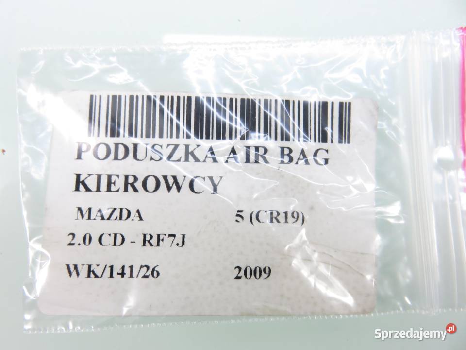 PODUSZKA KIEROWCY MAZDA 5 CR19 AAA041027 sprzedam