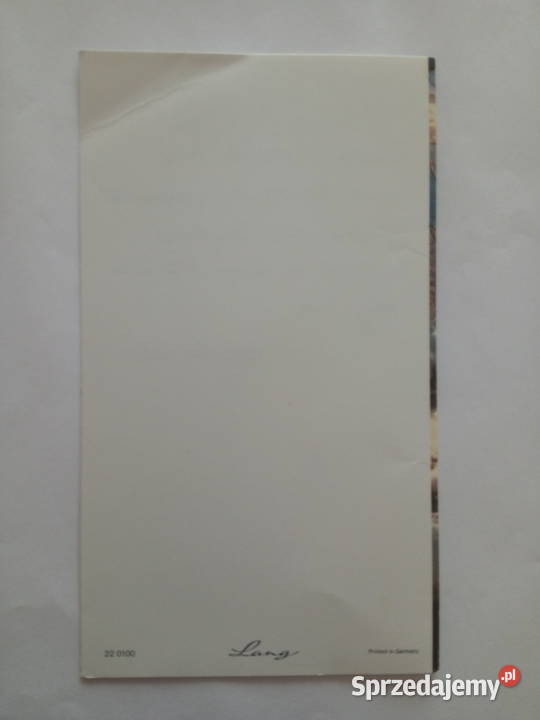 Pocztówka niemiecka widok zimowy 1991r Dąbrowa Górnicza