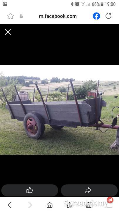 Sprzedam przyczepę rolniczą jednoosiową małopolskie Bochnia