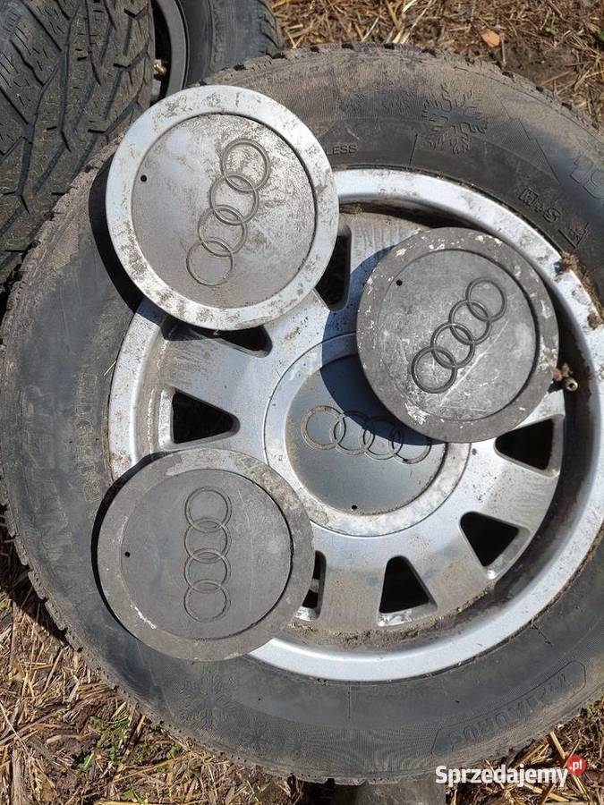 Kapsle Alufelgi 15 audi a4 b5 dekle kapsle felg aluminiowe Czernikowo