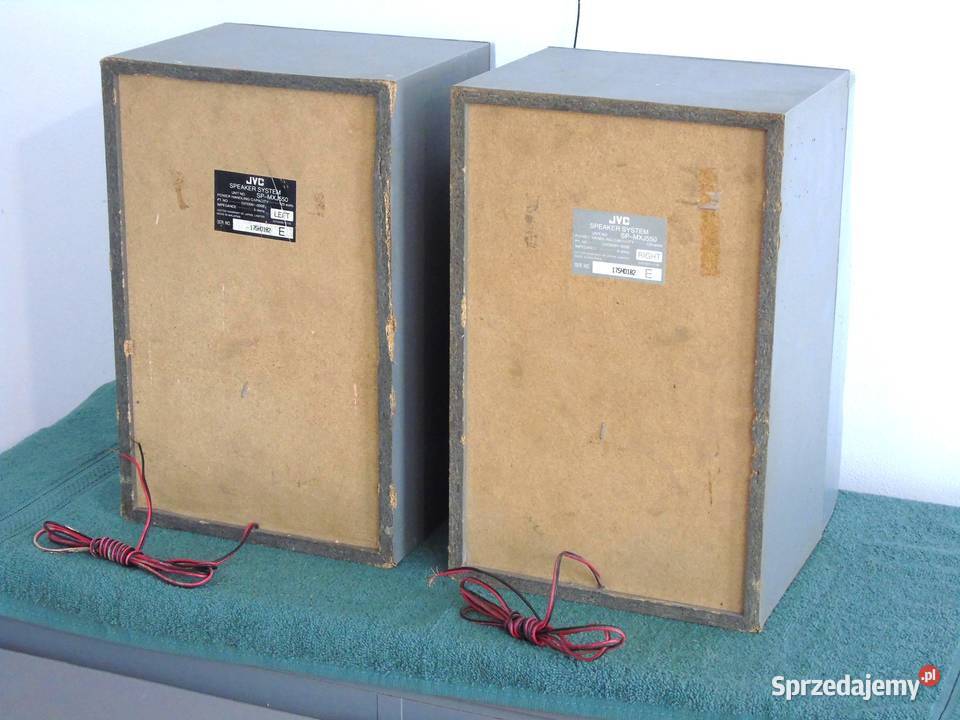 Kolumny JVC 2x 120 wat sprawne świetne stereo podkarpackie Jasło