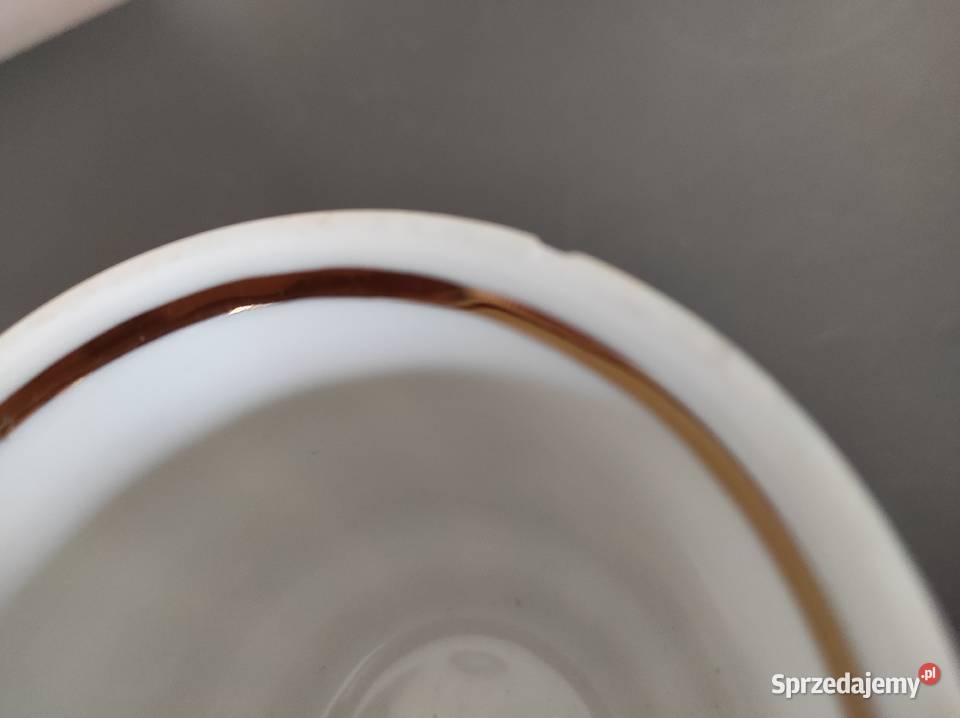 Serwis do kawy Cora 6 osób porcelana Wałbrzych Warpechy Stare