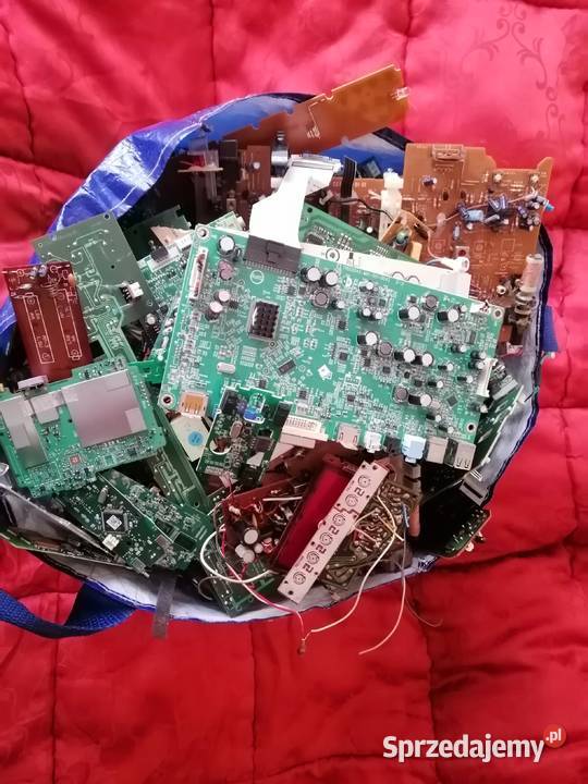 Płytki elektroniczne odzysk metali zloto srebro Części i akcesoria Legnica